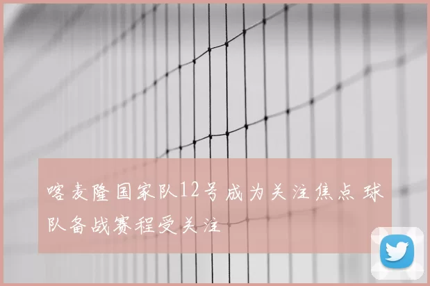 喀麦隆国家队12号成为关注焦点 球队备战赛程受关注